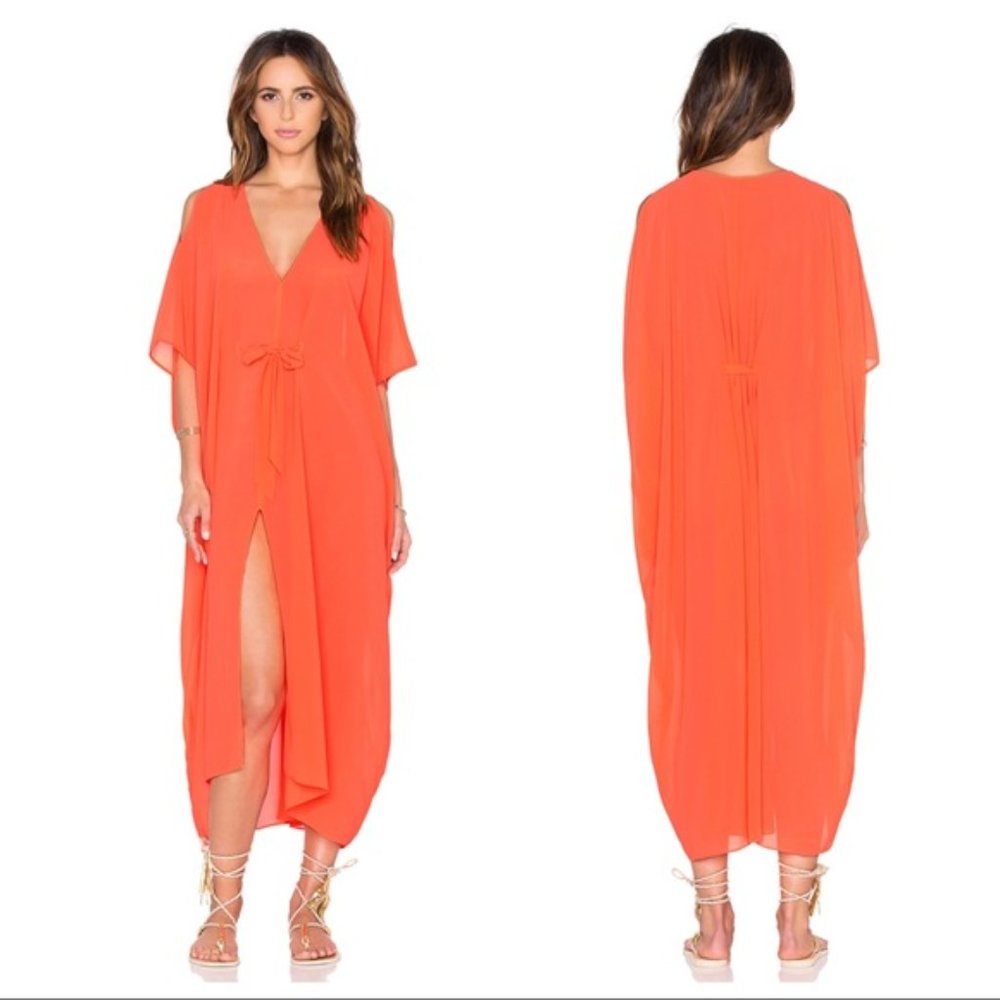 L'AGENT BY AGENT PROVOCATEUR Holly Cover Up Orange